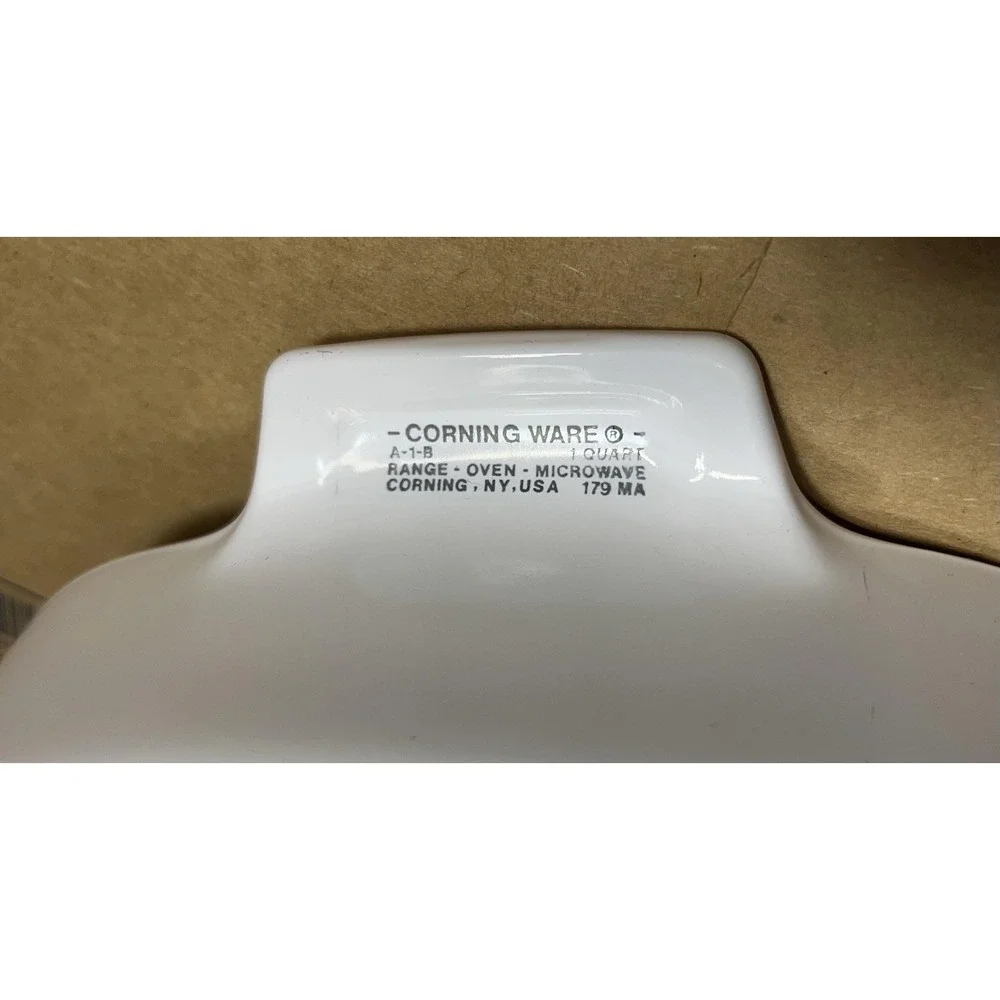 Vintage Corning‎ Ware Casserole Dish 1 Quart A-1-B L'Echalote Spice of Life USA